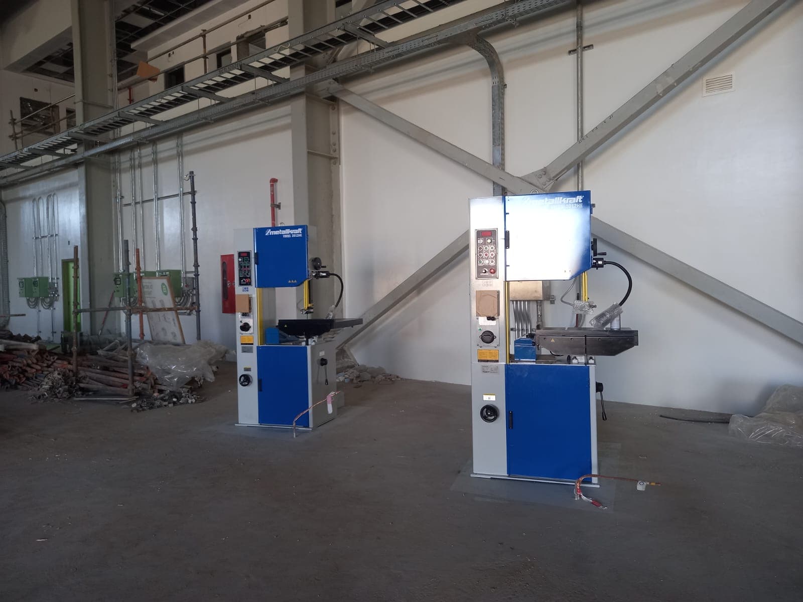 GE workshop — completed workshop area